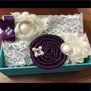 Flourishing Garter Belt Set